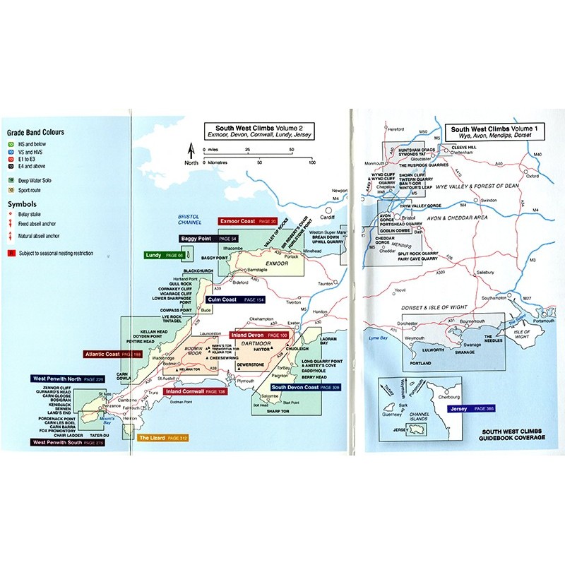 Kletterführer Cornwall, Bristol, Dorset