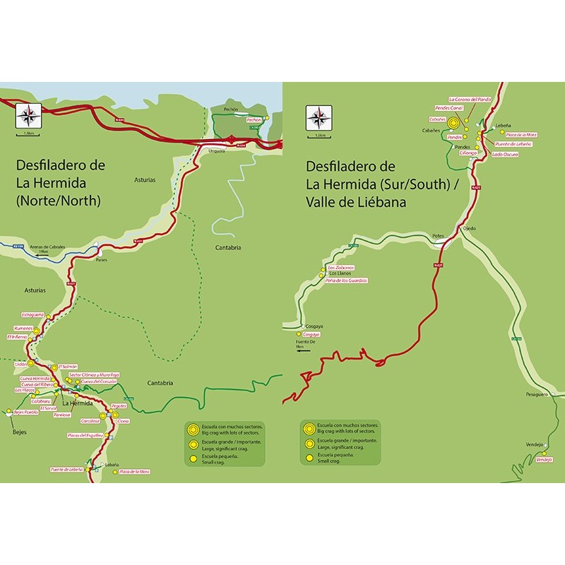 Kletterführer El Desfiladero de La Hermida