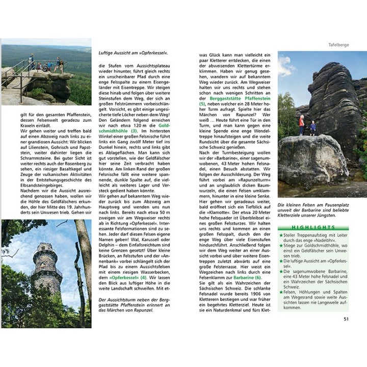 Erlebniswandern mit Kindern Elbsandsteingebirge