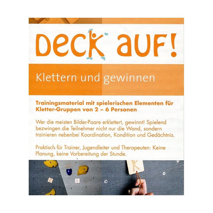 Kletterspiel "Deck auf!"  Motiv: Berge