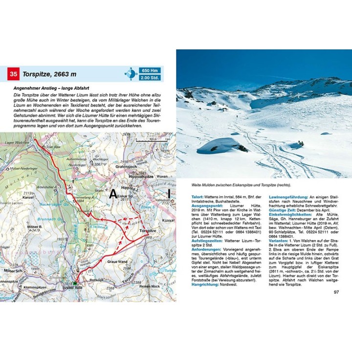 Skitourenführer Kitzbüheler Alpen