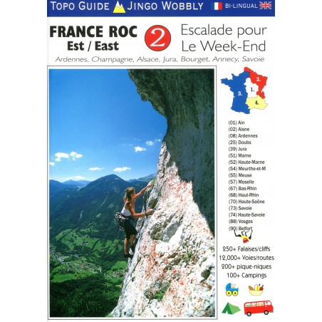 Klettern France Roc East, Ardennes, Champagne, Alsace, Jura, Bourget, Annecy, Savoie