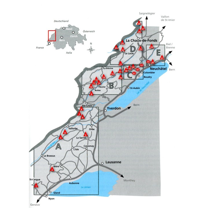Kletterführer Neuenburg und Waadt Nord