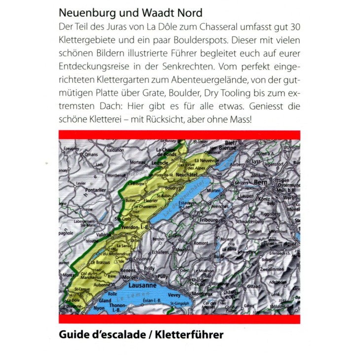 Kletterführer Neuenburg und Waadt Nord