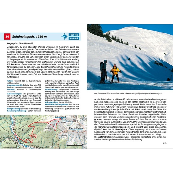 Skitourenführer Bayerische Alpen