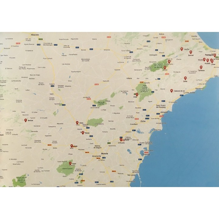Levante Climbs South