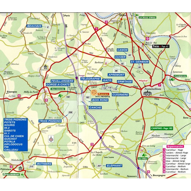 Boulderführer Fontainebleau Fun Bloc