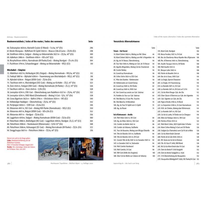 Topoführer Walliser Alpen