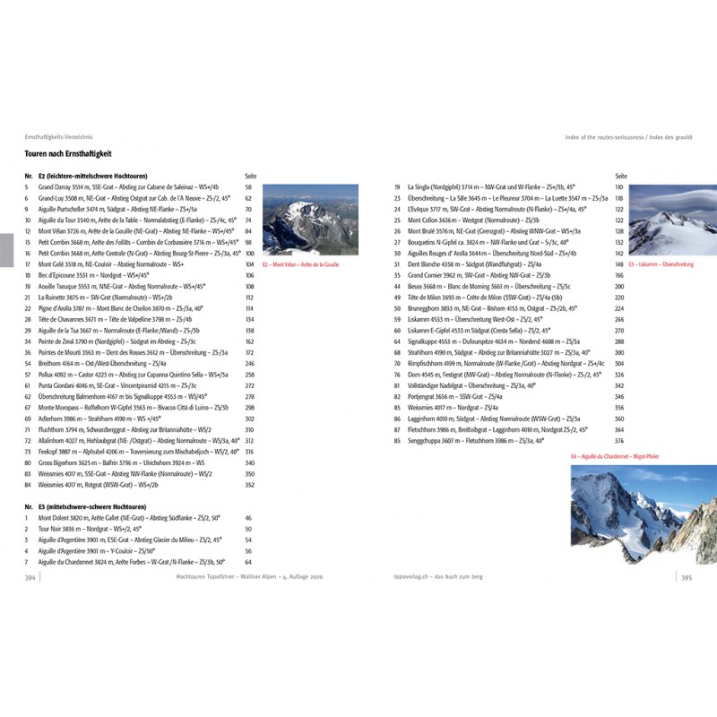 Topoführer Walliser Alpen