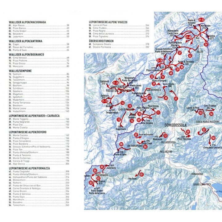 Skitourenführer Ossola Skialp