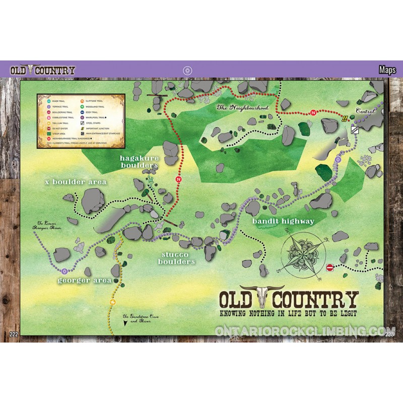 Boulderführer Niagara Glen