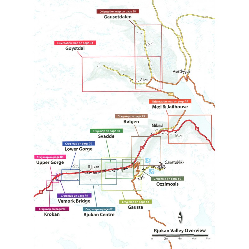 Eiskletterführer Selected Ice Climbs Rjukan