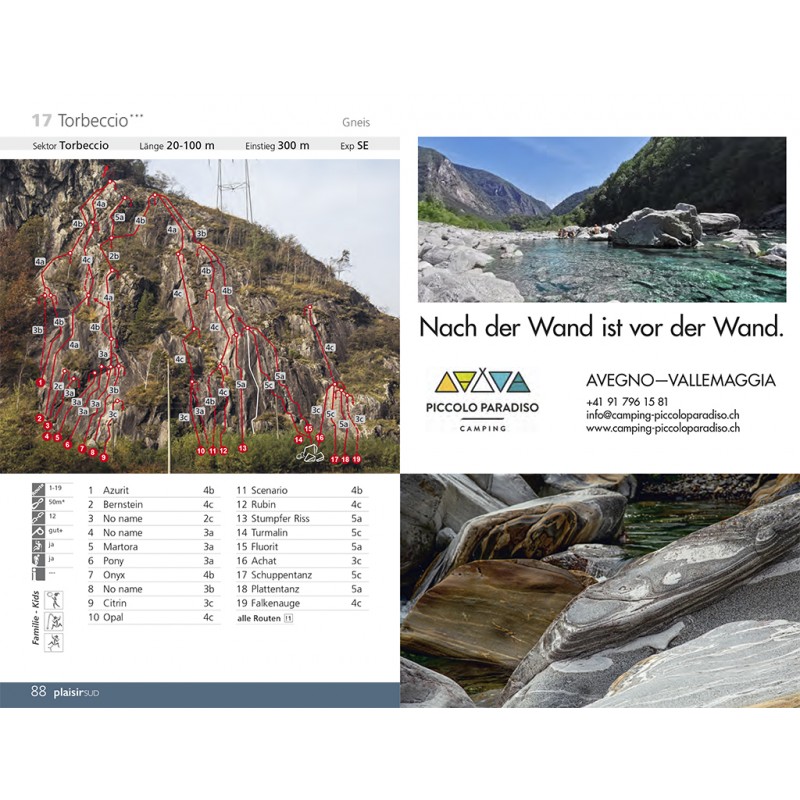 Kletterführer Schweiz Plaisir Sud Band 1