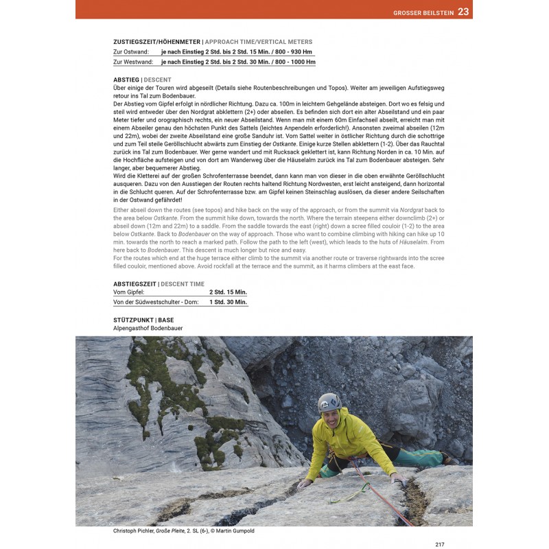 Kletterführer Hochschwab