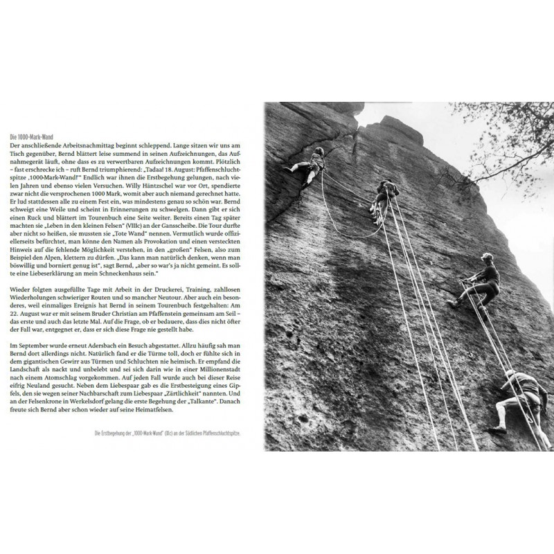 Bernd Arnold Barfuß im Sand