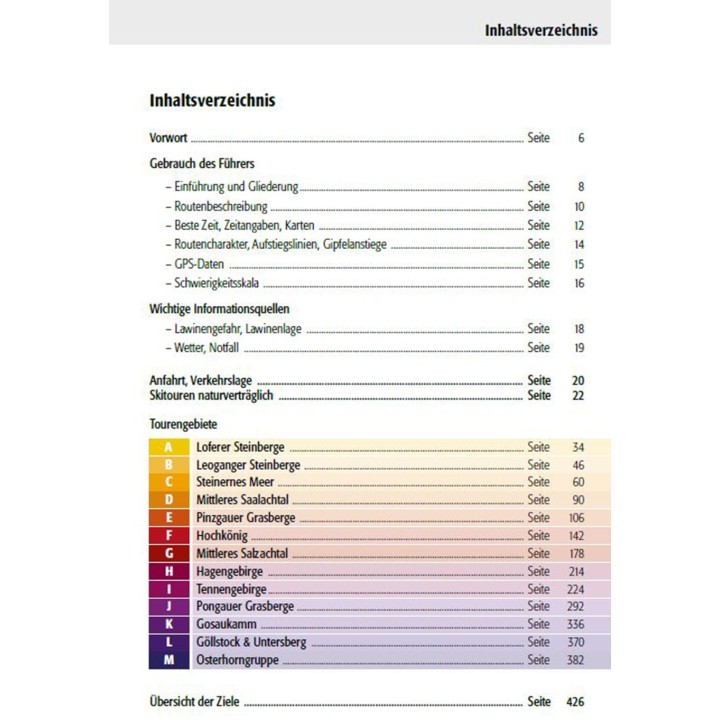 Skitourenführer Salzburger Land