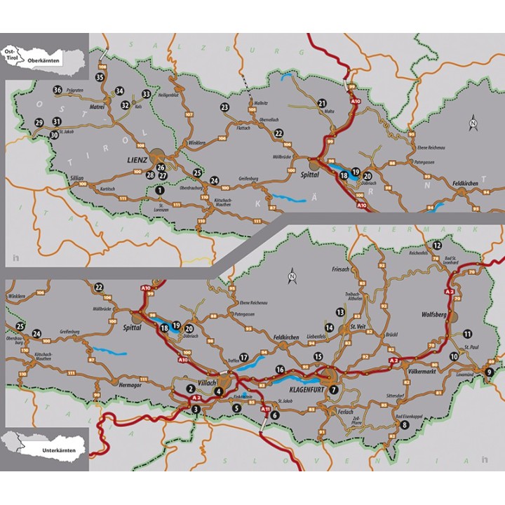 Kletterführer in Kärnten und Osttirol