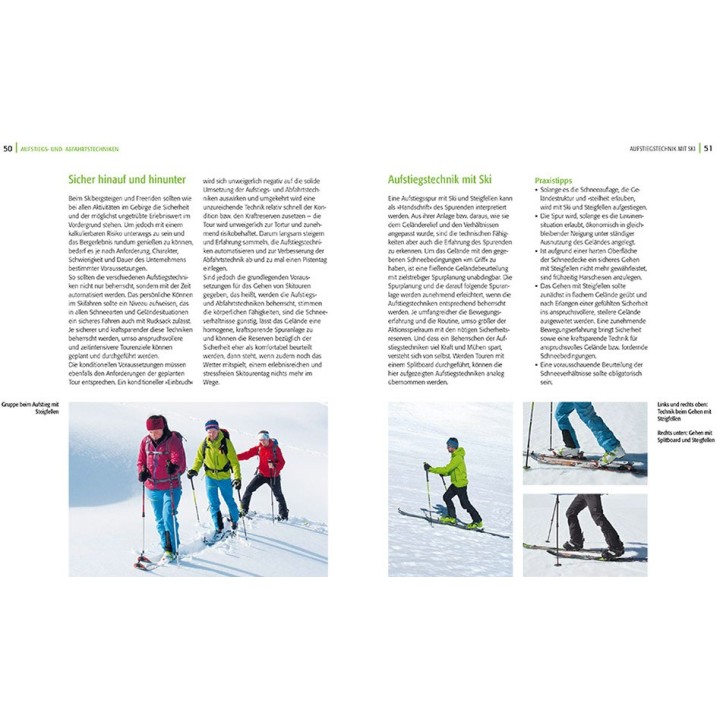 Alpin-Lehrplan Skibergsteigen Freeriding