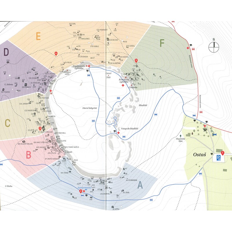 Boulderführer Ostaš