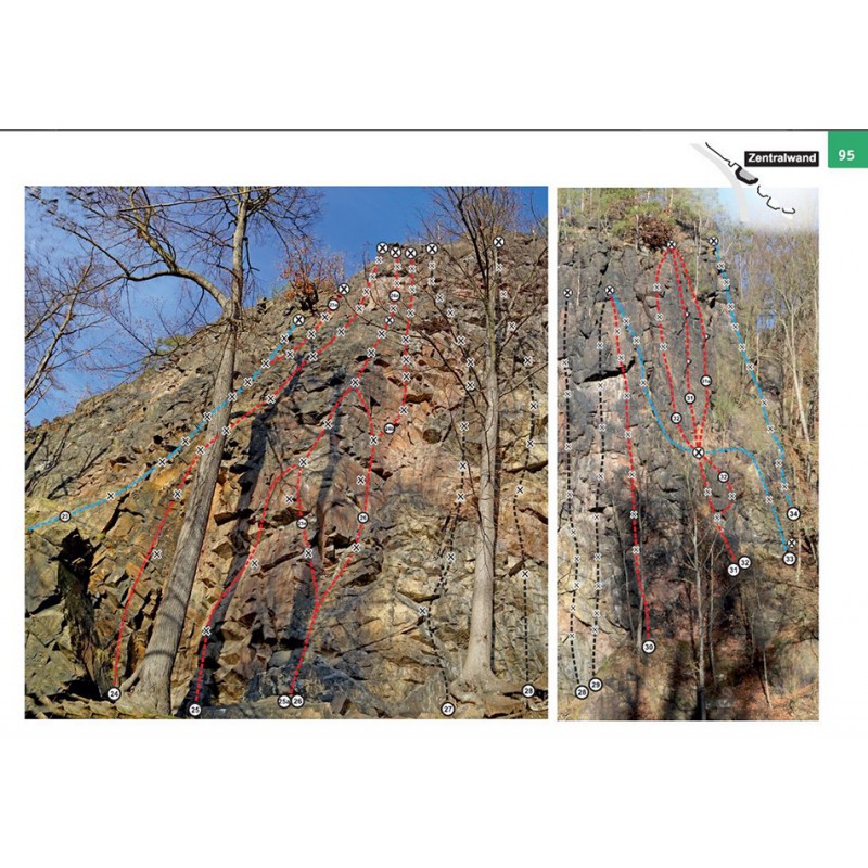 Kletterführer Mittelsachsen