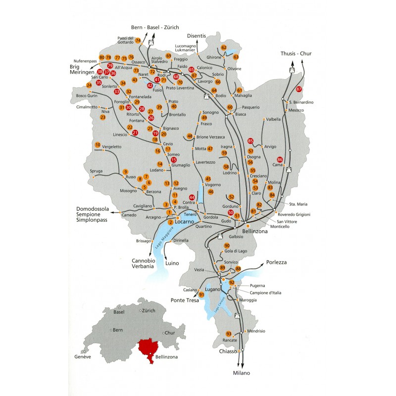 Kletterführer Ticino / Tessin