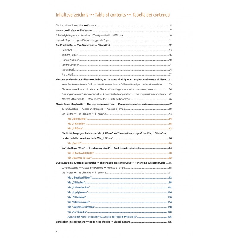 Mehrseillängenrouten Sicily (Sizilien)