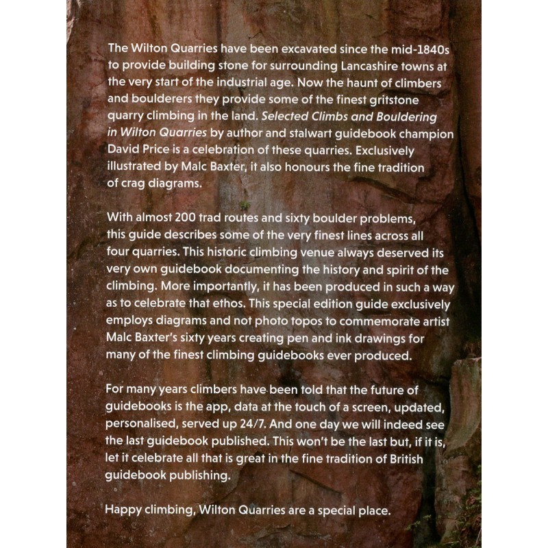 Selected Climbs an Bouldering in Wilton Quarries