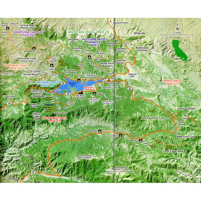 Kletterführer Big Bear Lake