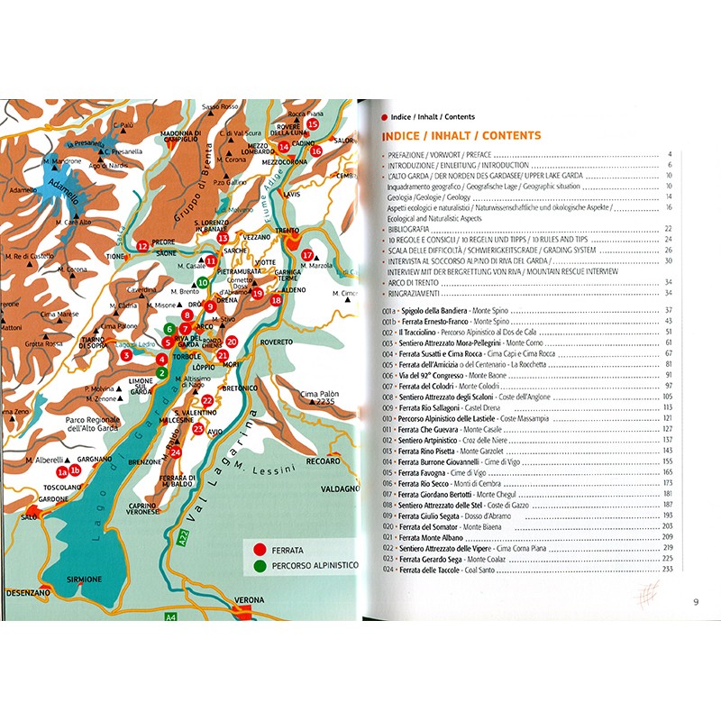 Klettersteige am Gardasee