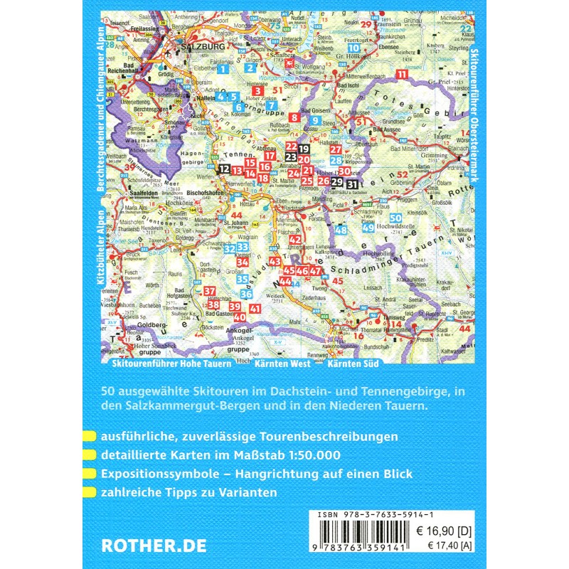 Skitourenführer Dachtein-Tauern