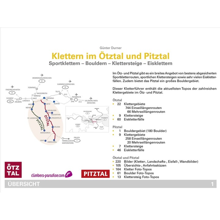 Klettern im Ötztal und Pitztal
