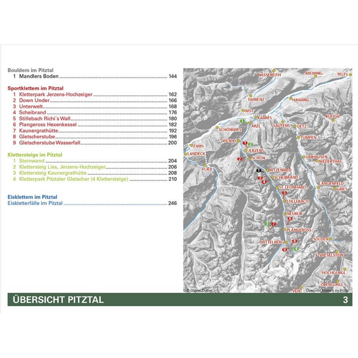 Klettern im Ötztal und Pitztal