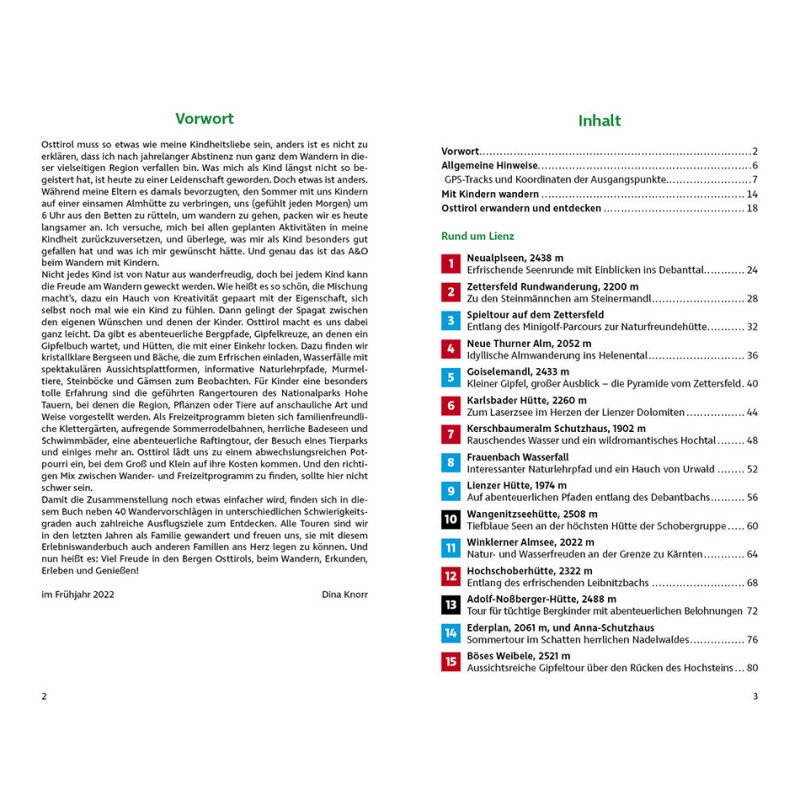 Erlebniswandern mit Kindern Osttirol