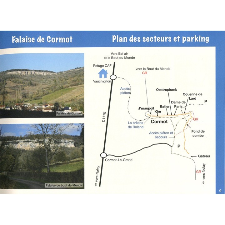 Kletterführer Cormot - Bourgogne