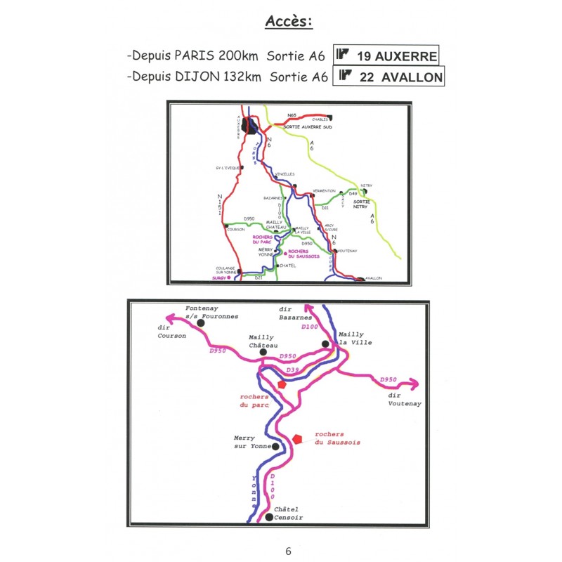 Kletterführer Saussois-Renard-Parc