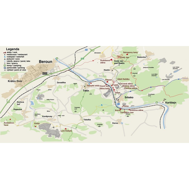 Kletterführer Tschechischer Karst (Český Kras)