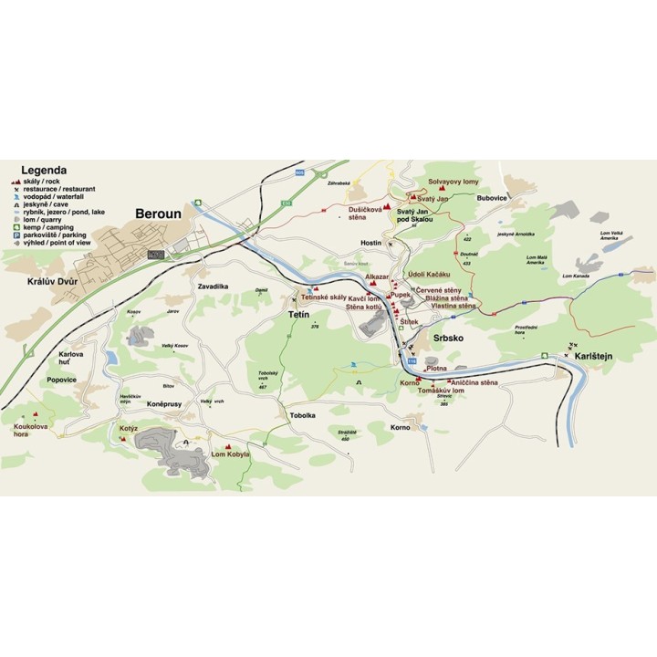 Kletterführer Tschechischer Karst (Český Kras)