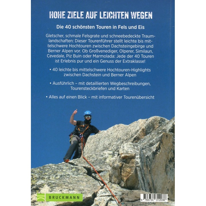 Leichte Hochtouren in den Alpen