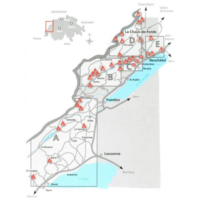 SAC-Kletterfüher Neuenburg und Waadt Nord