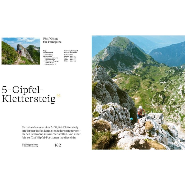 Drahtseiltanz am Fels