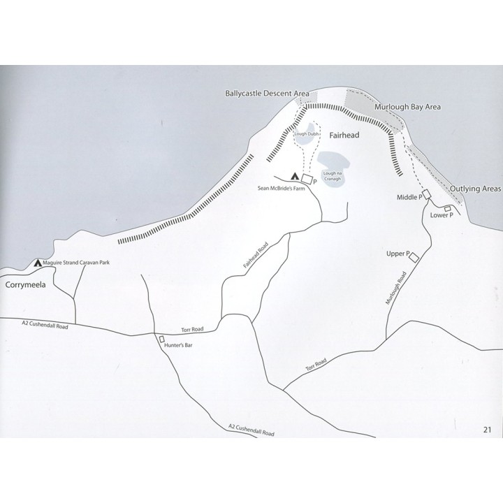 Fairhead Bouldering Guide (Nordirland)