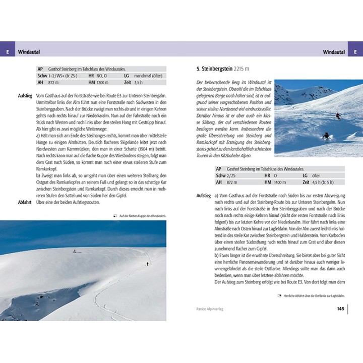 Skitourenführer Kitzbüheler Alpen