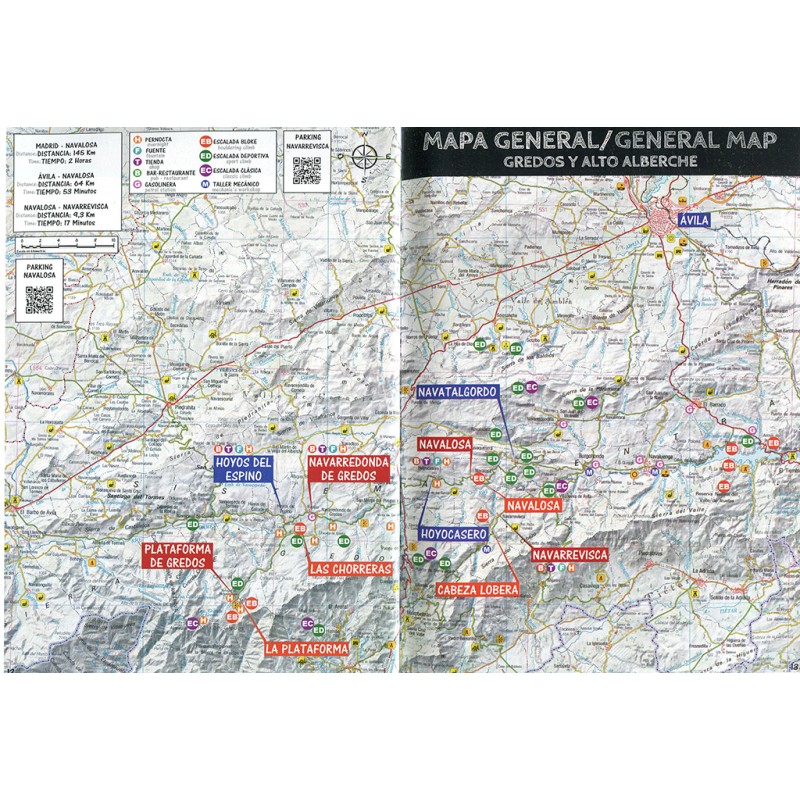 Bouldertopo Navalosa y Navarrevisca