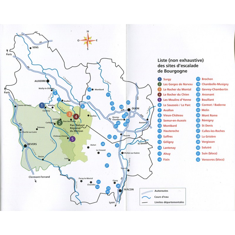 Grimper dans la Nièvre
