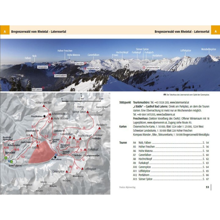 Skitourenführer Vorarlberg