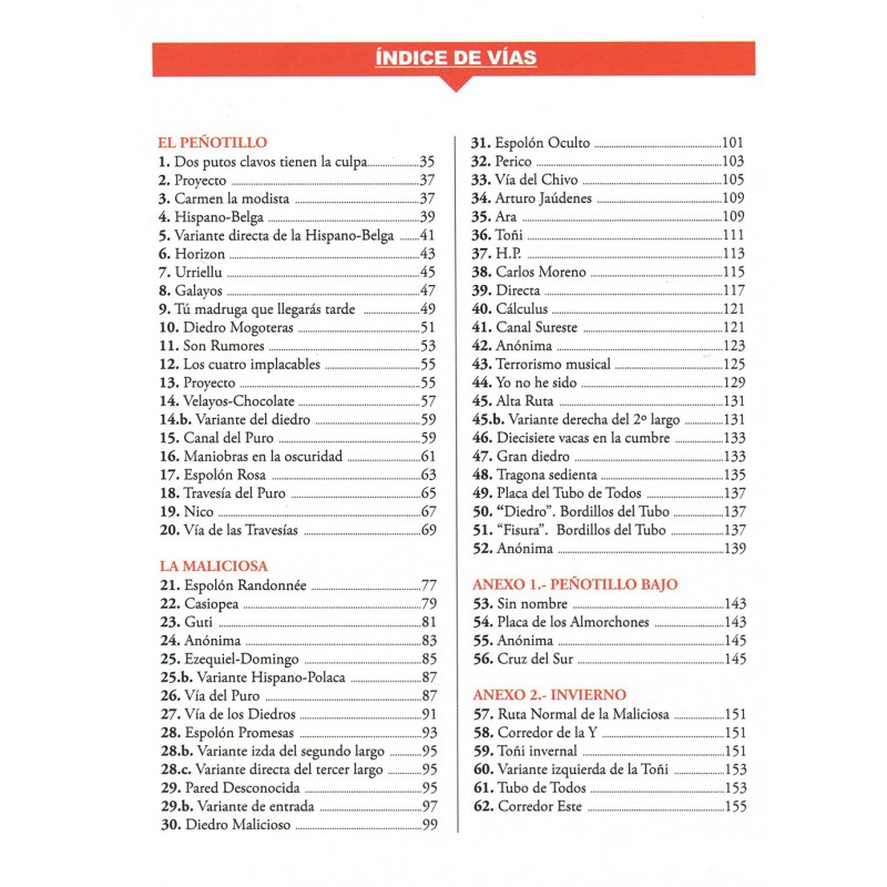 Guía de Escalada La Maliciosa