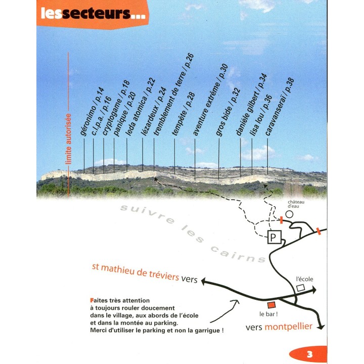 Klettertopo St Bauzille de Montmel