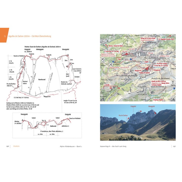 Alpine Klettertouren Schweiz, Band 1