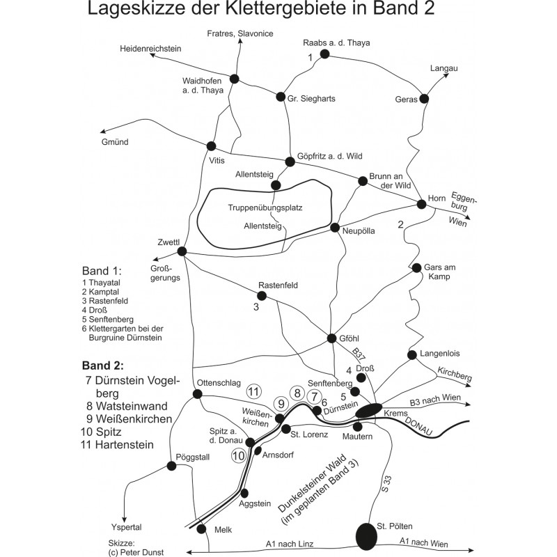 Kletterführer Wachau und Waldviertel Band 2