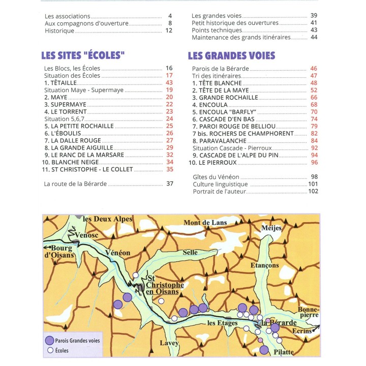 Escalades Berarde et Haut-Vénéon